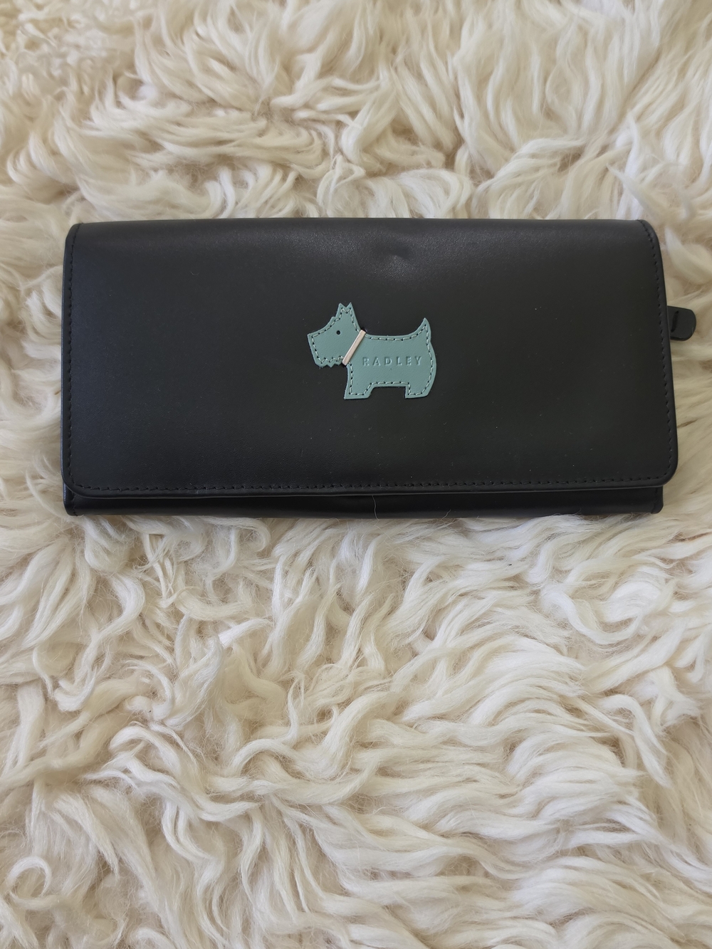 Radley London Heritage large black leather Wallet